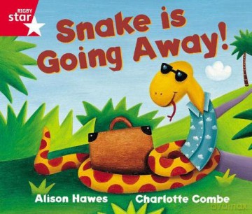 Rigby Star Guided Reception Red Level: Snake is Going Away Pupil Book (single) - Alison Hawes [KSIĄŻKA]