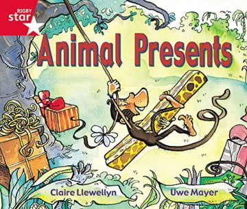 Rigby Star Guided Reception: Red Level: Animal Presents Pupil Book (single) - Claire Llewellyn [KSIĄŻKA]