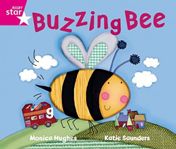Rigby Star GuidedPhonic Opportunity Readers Pink: The Buzzing Bee (Star Phonics Opportunity Readers) [KSIĄŻKA]