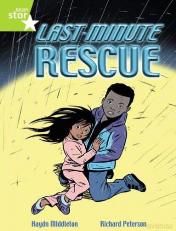 Rigby Star Indep Year 2 Lime Fiction Last Minute Rescue Single (STAR INDEPENDENT) - Haydn Middleton [KSIĄŻKA]