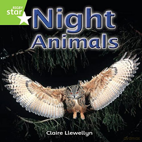 Rigby Star Independent Year 1 Green Non Fiction Night Animals Single [KOMIKS]