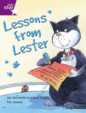 Rigby Star Independent Year 2 Purple Fiction Lessons From Lester Single - Jan Burchett;Sara Vogler [KSIĄŻKA]