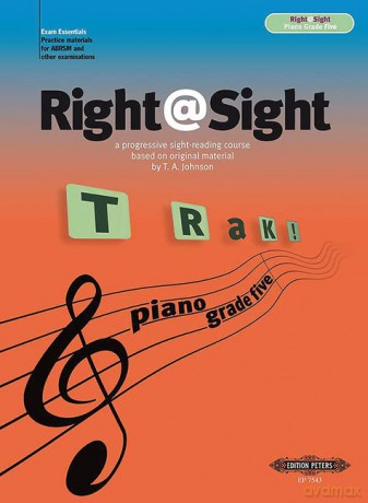Right@Sight Grade Five: A Progressive Sight-Reading Course - Caroline Evans [KSIĄŻKA]