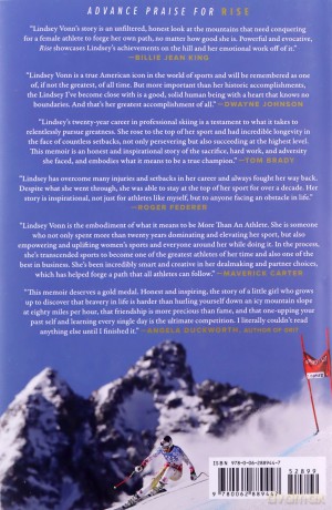 Rise: My Story - Lindsey Vonn [KSIĄŻKA]