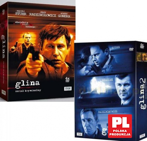 Glina sezon 1 / Glina sezon 2 Pakiet [8DVD]