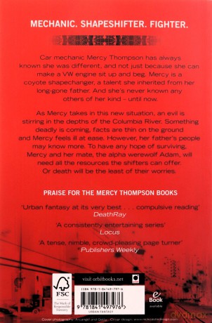 River Marked: Mercy Thompson: Book 6 - Patricia Briggs [KSIĄŻKA]