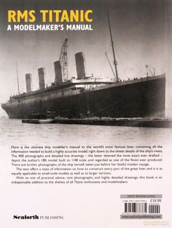 RMS Titanic: A Modelmaker's Manual - Peter Davis-Garner [KSIĄŻKA]