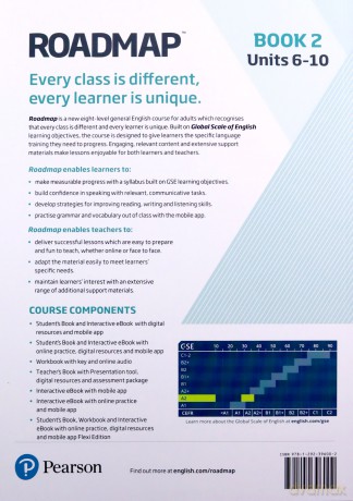 Roadmap A2 Flexi Edition Course Book 2 with eBook and Online Practice Access - Damian Williams [KSIĄŻKA]