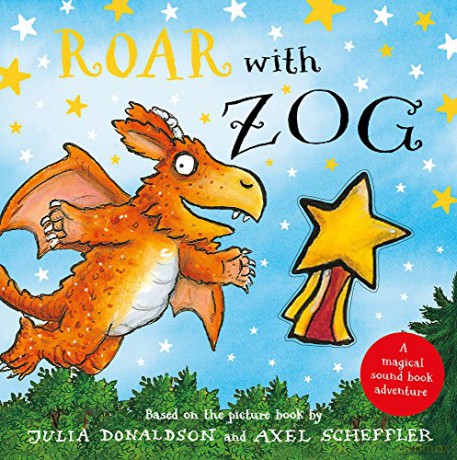 Roar with Zog: wave the wand across the pages to hear different sounds - Julia Donaldson [KSIĄŻKA]