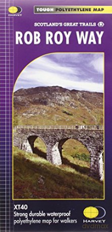 Rob Roy Way: XT40 (Trail Map XT40) [KSIĄŻKA]