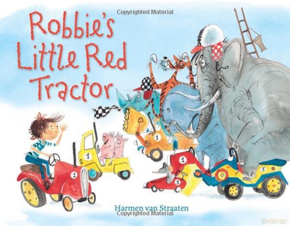 Robbie's Little Red Tractor - Harmen van Straaten [KSIĄŻKA]