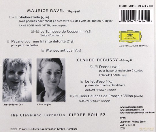 Boulez/Cleveland Orchestra: Ravel/Debussy [CD]