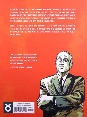 Robert Moses: The Master Builder of New York City - Pierre Christin [KSIĄŻKA]