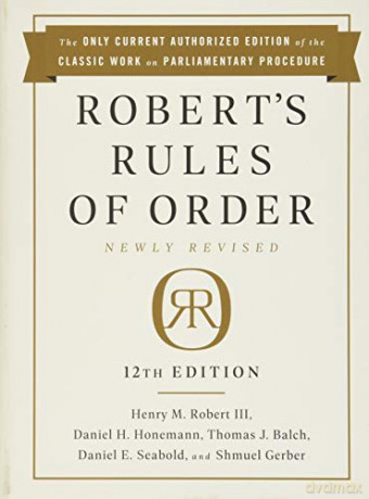Robert's Rules of Order Newly Revised, 12th edition - Henry Robert Robert III [KSIĄŻKA]