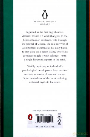 Robinson Crusoe: Daniel Defoe (The Penguin English Library) - Daniel Defoe [KSIĄŻKA]
