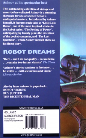 Robot Dreams: Robot Dreams (Vista PB) - Isaac Asimov [KSIĄŻKA]