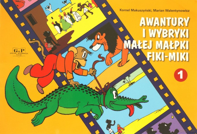 Małpka Fiki Miki 1 [KSIĄŻKA]