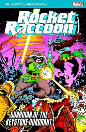 Rocket Raccoon: Guardian Of The Keystone Quadrant (Marvel Pocket Book) (Marvel Pocket Books) - Bill Mantlo [KOMIKS]