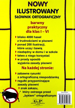 Nowy ilustrowany słownik ortograficzny dla klas I-VI (2011) - Grażyna Kusztelska, Błażej Kusztelski  [KSIĄŻKA]