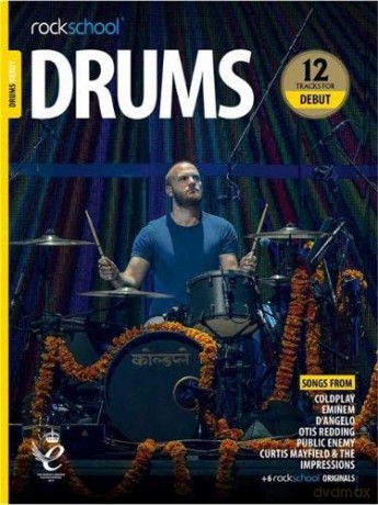 Rockschool Drums Debut (2018) [KSIĄŻKA]