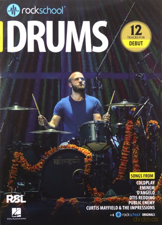 Rockschool Drums Debut (2018) [KSIĄŻKA]