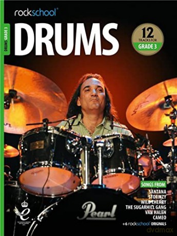 Rockschool Drums Grade 3 (2018) [KSIĄŻKA]
