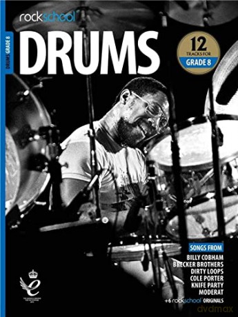 Rockschool Drums Grade 8 (2018) [KSIĄŻKA]