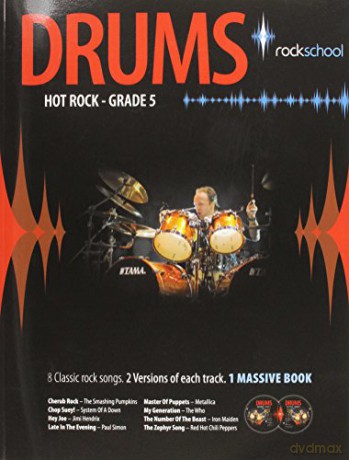 Rockschool Drums: Hot Rock Grade Five - Simon Pitt [KSIĄŻKA]