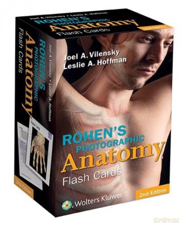 Rohen's Photographic Anatomy Flash Cards - Joel A. Vilensky PhD [KSIĄŻKA]