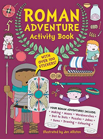 Roman Adventure Activity Book - Jen Alliston [KSIĄŻKA]