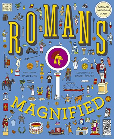 Romans Magnified: With a 3x Magnifying Glass! - David Long [KSIĄŻKA]
