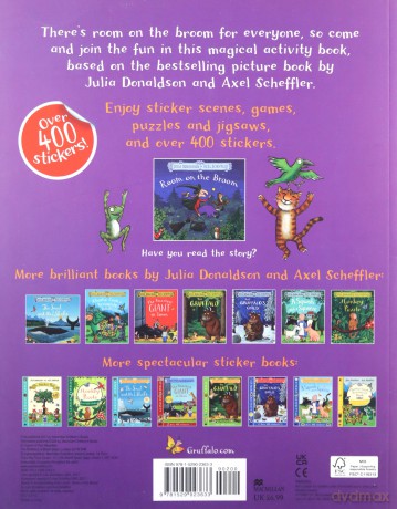 Room on the Broom Sticker Book - Julia Donaldson [KSIĄŻKA]