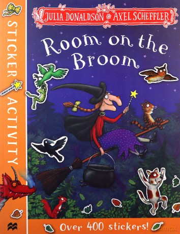 Room on the Broom Sticker Book - Julia Donaldson [KSIĄŻKA]
