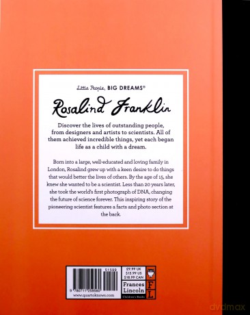 Rosalind Franklin (65) (Little People, BIG DREAMS) - Maria Isabel Sanchez Vegara [KSIĄŻKA]