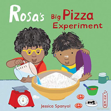 Rosa's Big Pizza Experiment: 4 (Rosa's Workshop, 4) - Jessica Spanyol [KSIĄŻKA]