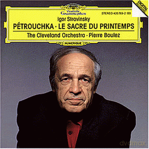 Pierre Boulez: Stravinsky Petrouchka - Le Sacre Du Printemps [CD]