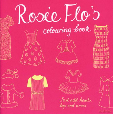 Rosie Flo's Colouring Book - Roz Streeten [KSIĄŻKA]