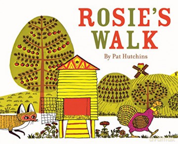 Rosie's Walk: 50th anniversary cased board book edition - Pat Hutchins [KSIĄŻKA]
