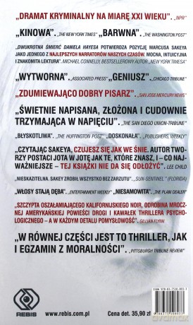 Dwukrotna śmierć Daniela Hayesa - Marcus Sakey [KSIĄŻKA]