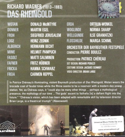 Boulez-Bayreuther Festspiele: Wagner:Das Rheingold [DVD]