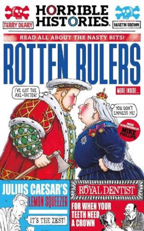Rotten Rulers (newspaper edition) (Horrible Histories Special) - Terry Deary [KSIĄŻKA]