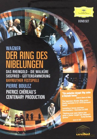 Boulez-Bayreuther Festspiele: Wagner:Der Ring Des Nibelungen Box [8DVD]