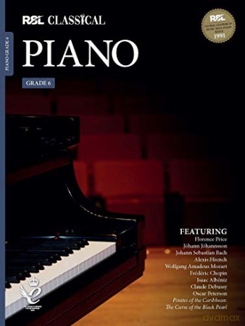 RSL Classical Piano Grade 6 (2021) [KSIĄŻKA]