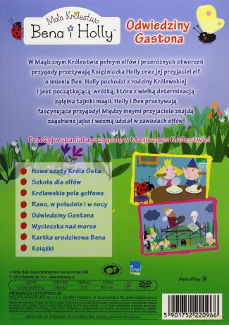 Małe królestwo Bena i Holly - Odwiedziny Gastona [DVD]+[PUZZLE]