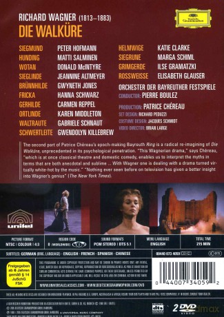 Boulez-Bayreuther Festspiele: Wagner:Die Walkure [2DVD]