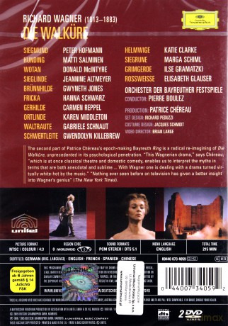 Boulez-Bayreuther Festspiele: Wagner:Die Walkure [2DVD]