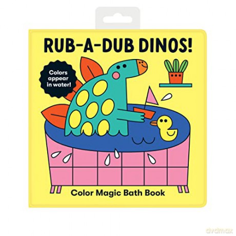 Rub-a-Dub Dinos! Color Magic Bath Book - Mudpuppy [KSIĄŻKA]