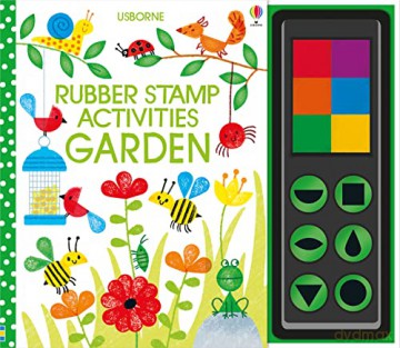 Rubber Stamp Activities Garden: 1 - Fiona Watt [KSIĄŻKA]