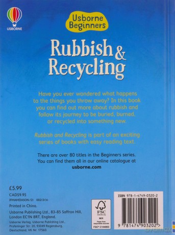 Rubbish and Recycling: 1 (Beginners) - Stephanie Turnbull [KSIĄŻKA]