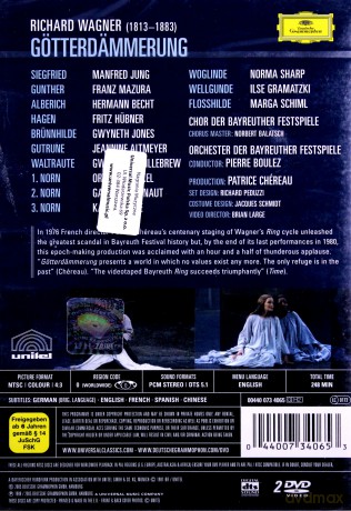Boulez-Bayreuther Festspiele: Wagner:Gotterdammerung [2DVD]